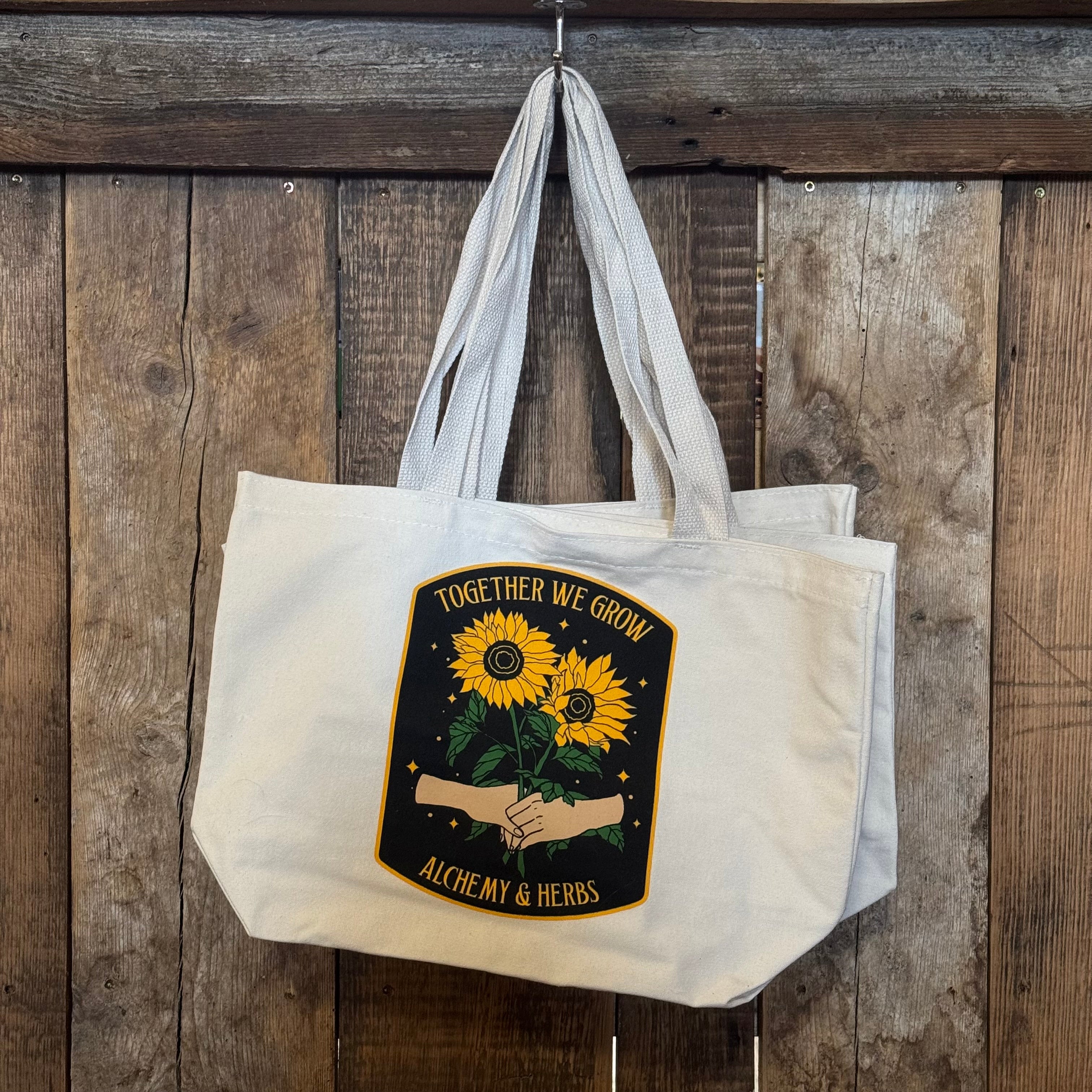 Together We Grow Tote Bag