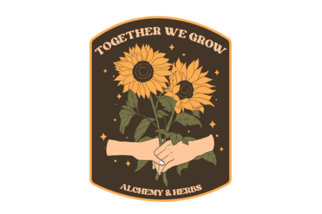 Together We Grow Sticker